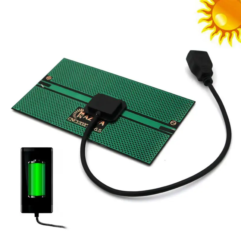 Solar Charger 300mA 5.5V Portable Solar Chargers Solar Panel Charger