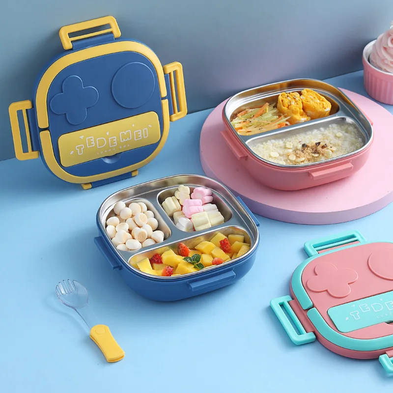 Lunch Box Isotherme En Acier Inox Modulable - Boîte à Déjeuner Thermique