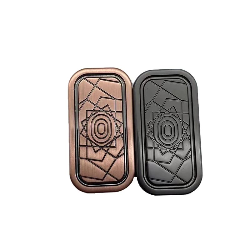 Curseur Magnétique Fidget Anti-stress En Métal – Double Poussoir, Portable, Idéal Pour TDAH, Autisme, Bureau