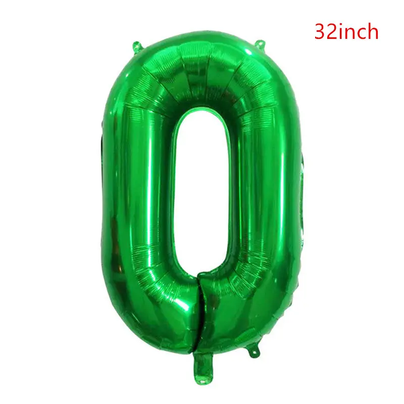 Palloncino Verde Salvia 80, Con Numeri Verde Oliva, 40 Pollici - Foto 11