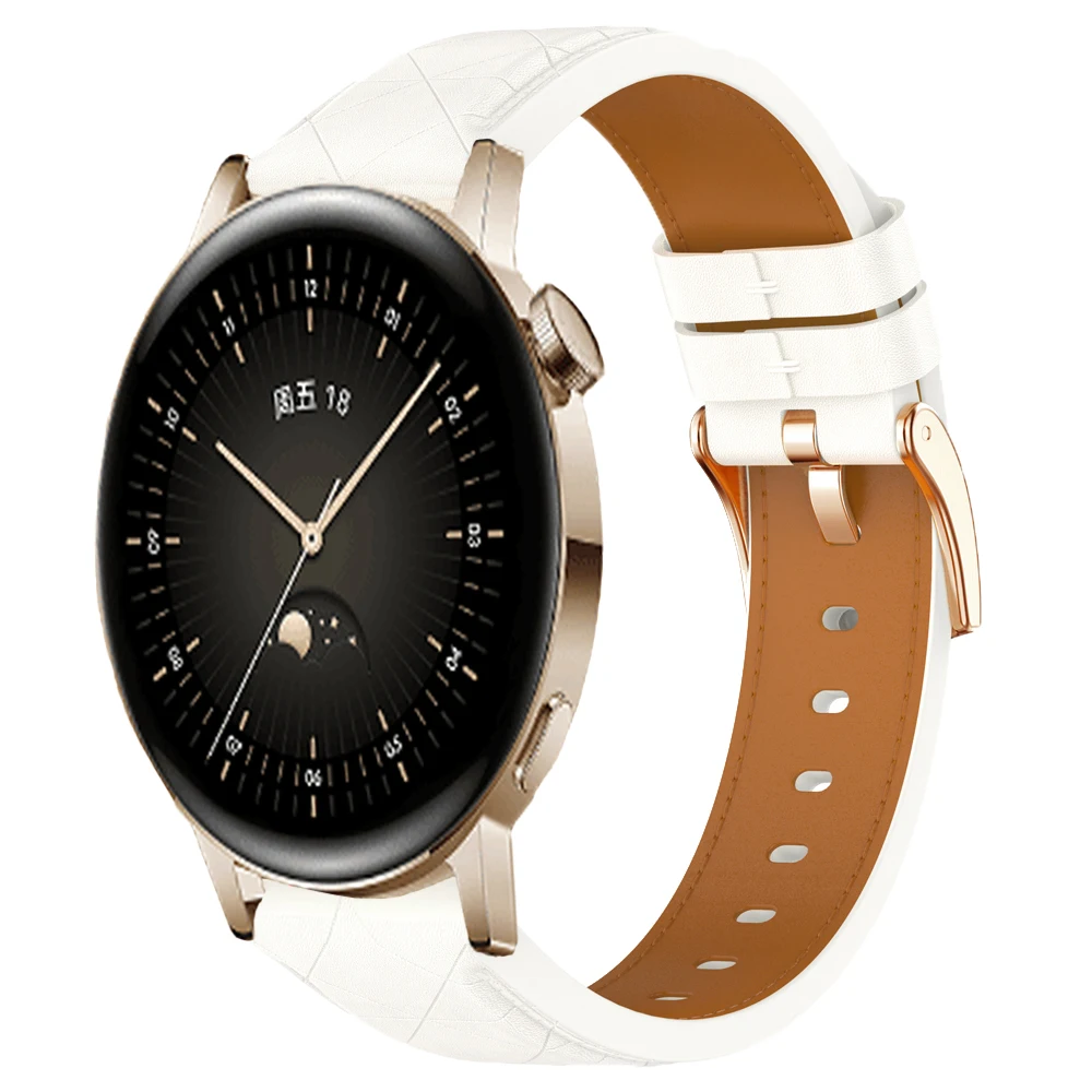 Premium 20mm Synthetic Leather Watch Strap - Universal Fit Bracelet