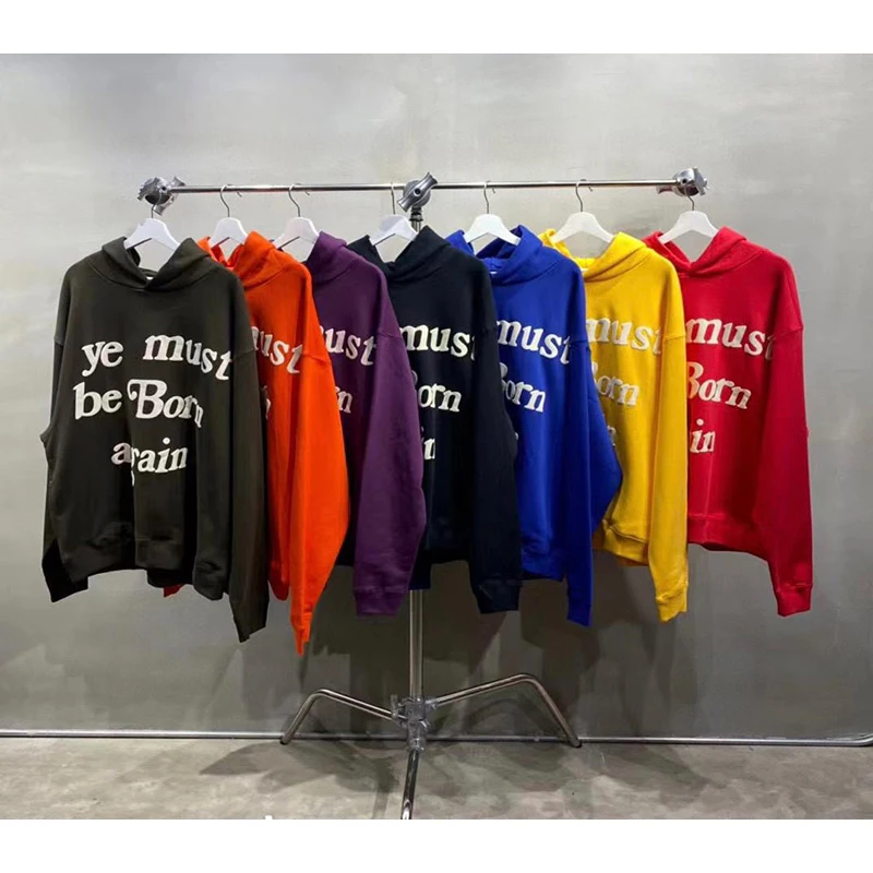 

Kanye West High Quality Keep Warm Pullover Hoodies Best Quality Men Woman Spring Winter CPFM.XYZ Hooded Sweatshirts