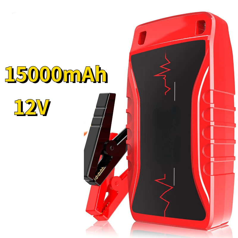 

15000 мАч 12 в автомобильный стартер аккумулятор внешний аккумулятор 2-4 л бензиновый автомобиль 2 л дизельные автомобили портативный автомобильный стартер