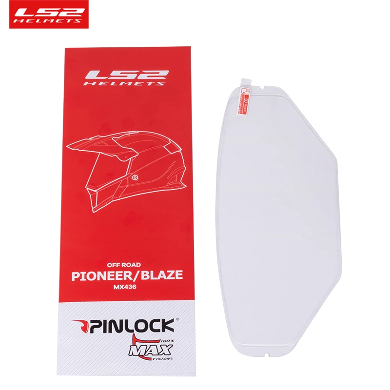 LS2 MX436 Helm Vizier Clear Originele Pinlock Anti Fog Patch Geschikt