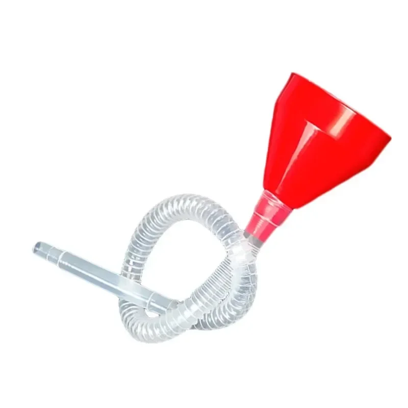 Oil Filter Funnel Car Repair Tool Oil Filling Equipment Filter Flexible Tube Safety Emergency Travel Car Accessorie 1PC