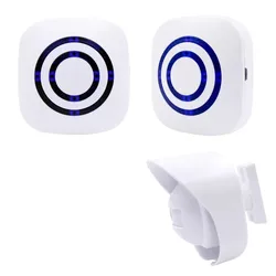 Wireless Weatherproof Outdoor Motion Sensor Alarm - EU (1 sensor 2 receivers)