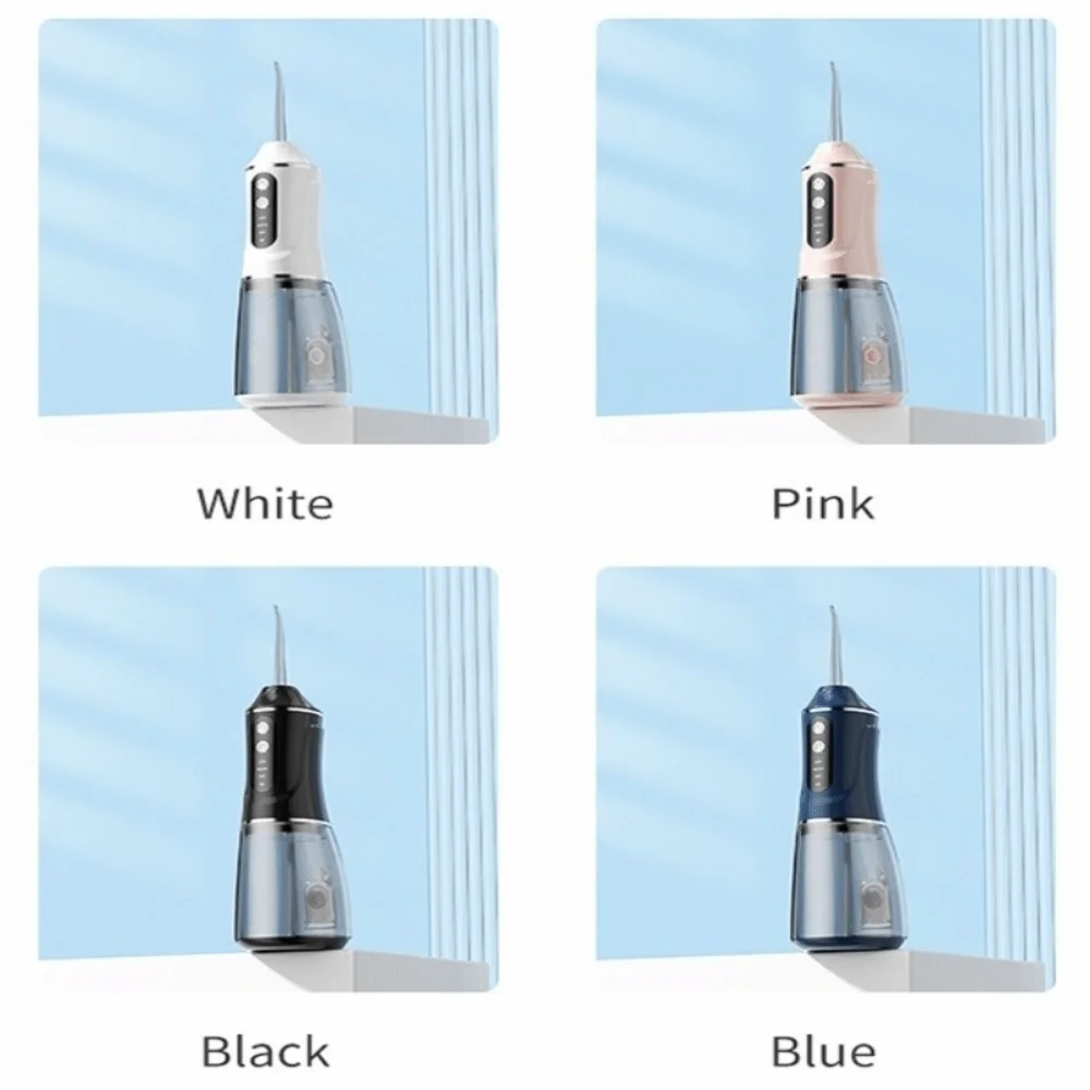Smart Electric Oral Irrigator Rechargeable Cordless Electric Tooth Flusher Professional 3 Cleaning Modes Dental Cleaner