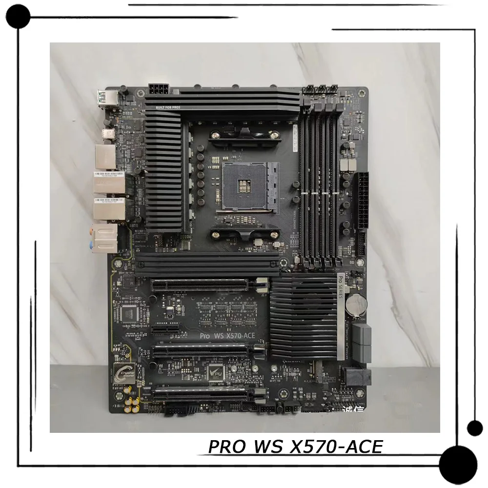 Pro Ws X570-Ace Per Scheda Madre Asus Workstation Amd X570 Socket Am4 Amd 3Rd/2Nd Gen Amd Ryzen Ddr4 Pcie-4.0 Test Perfetto
