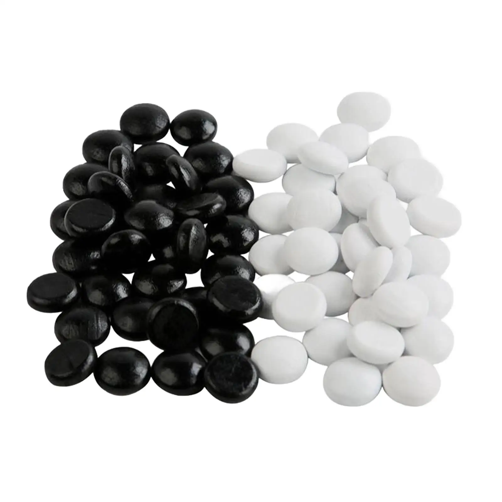 70Pcs Go Board Playing Pieces Go Chess Game Stones Strategy Board Games Classic Strategy Game Weiqi Gobang Games board game table games
