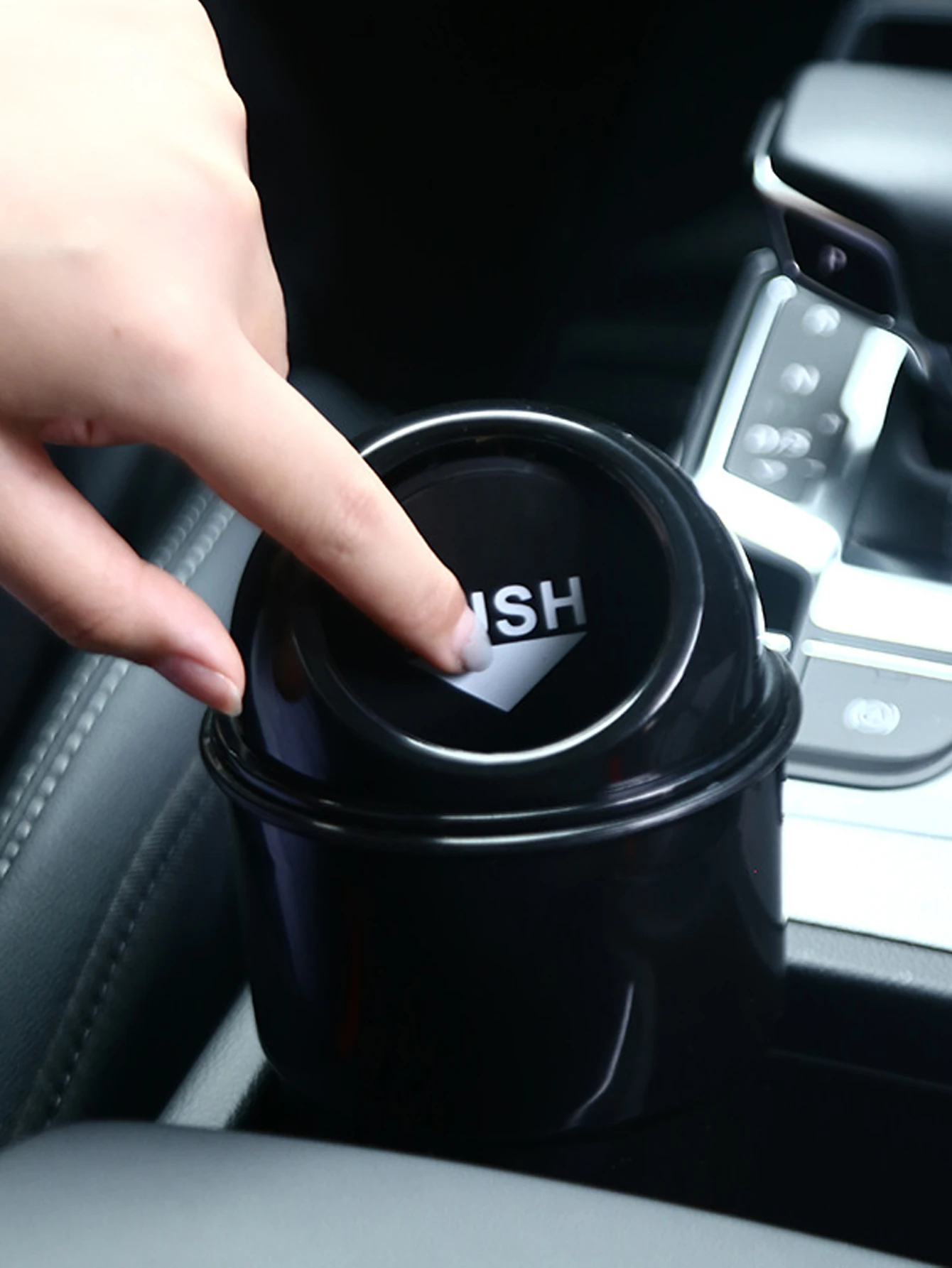 Vehicle Trash Bin Two -In -One Multi -Functional Home Settings Arrel Mini -Lid