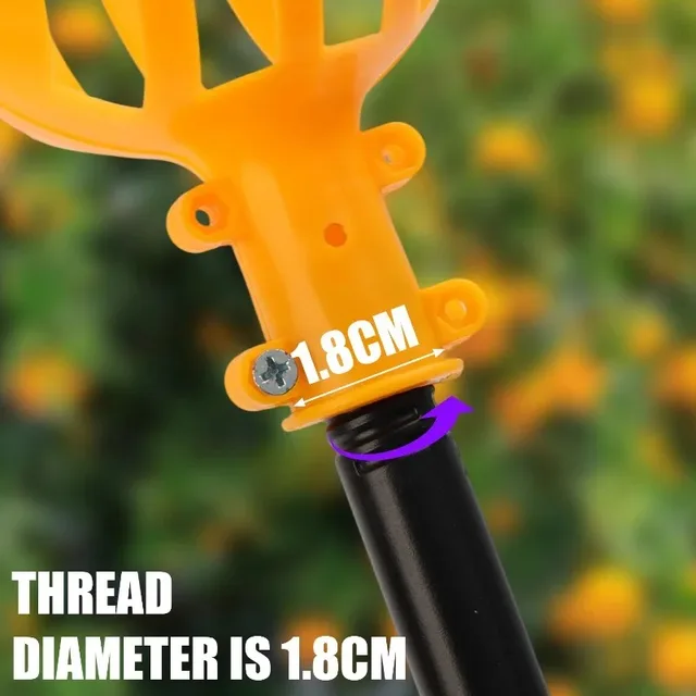 1/5x Fruit Picker High-altitude Fruit Collection Plastic Fruit Picking Device Loquat Bayberry Hand Catcher Tools Gardening Tool 6