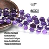 Natural Stone Amethyst Quartz Loose Round Square Rondelle Spacer Beads for Jewelry Making DIY Bracelet Earrings Accessories 2