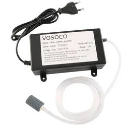 Advanced Ozone Generator for Purification and Deodorization (EU Plug 220V-1000mg)