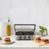 Panini Press, Stainless Steel Griddler, Sandwich Maker & More, 5-IN-1, GR-4NP1 3