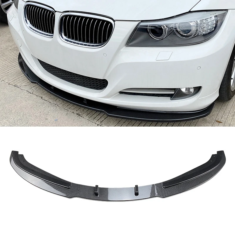 

For BMW 3-series E90 E91 LCI 320i 330i 2009-2012 Front Bumper Spoiler Lip Lower Body Kit Diffuser Splitter Tuning Guard