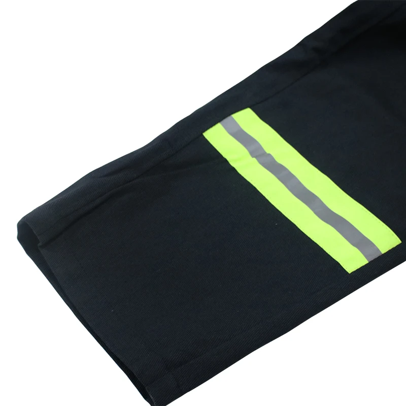 Flame Retardant Clothing Fire And Heat Resistant Firefighter's Protective Reflective Jacket Long Pants Combat Fireproof Clothing