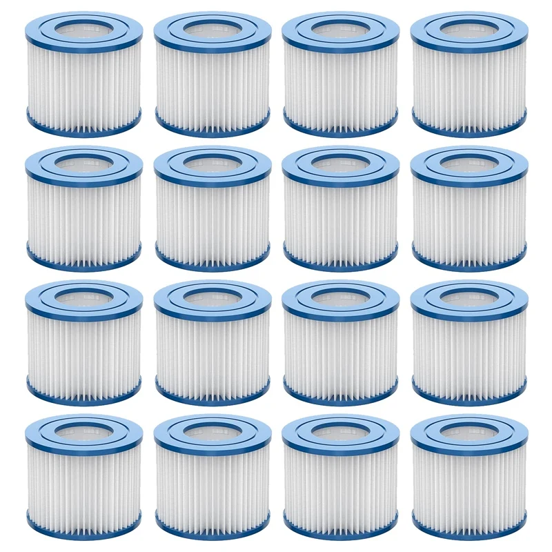 

16Pack Type VI Hot Tub Filter Accessories Coleman Filter Cartridges For 90352E 58323 58323E 58324 90427E