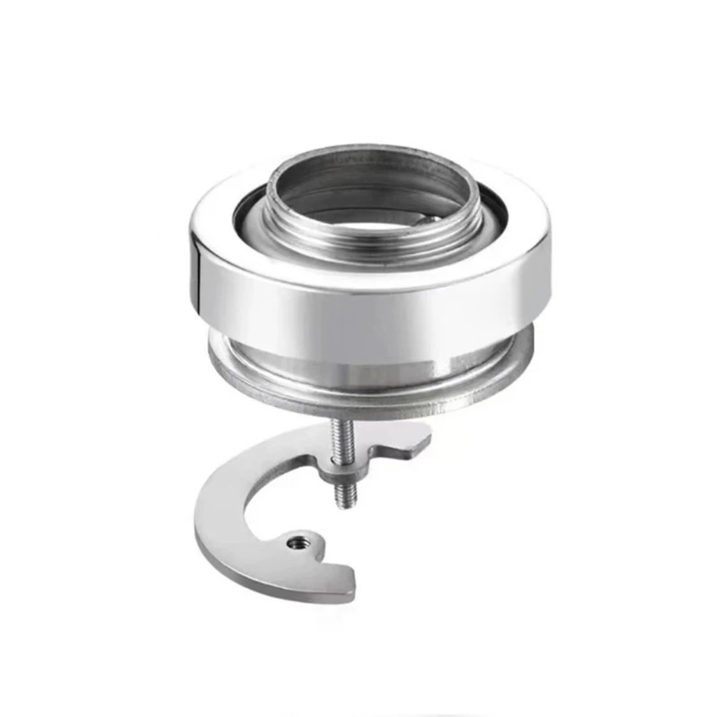 Easy To Install General Use Faucet Base Time Save Stainless Steel Faucet Mount Upgrades for Kitchen & Bathroom Sinks T5EF
