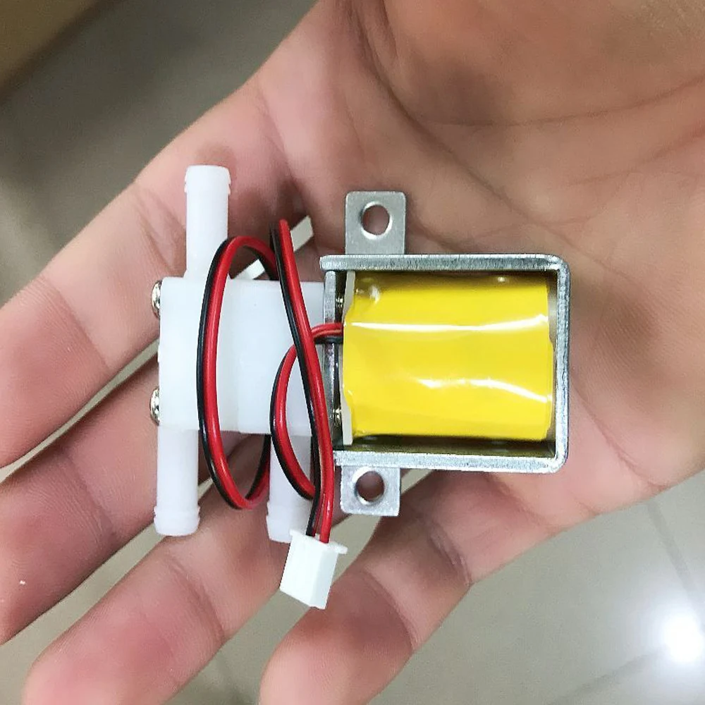 Mini Micro 2 Position 3 Way Electric Solenoid Valve N/O N/C DC 6V / 12V/ 24V/ 36V Small Electromagnetic Water Valve Flow Control