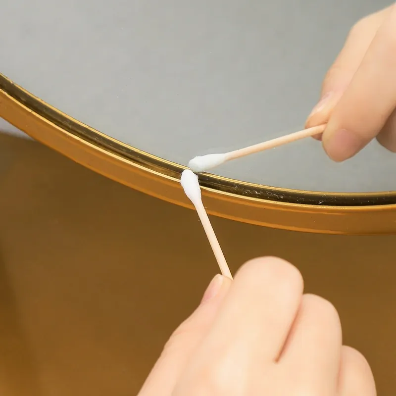 Cotton Swabs Double-ended Wooden 200 Bottles