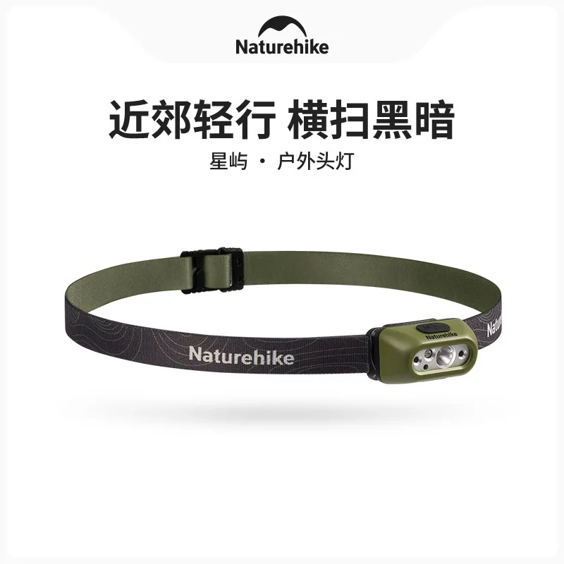 

Naturehike Outdoor Head Lamp Hiking Climbing Lighting Lamp Charging Long Endurance Camping Night Fishing Lamp Waterproof