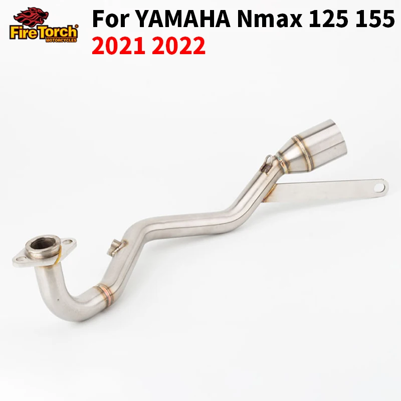 

Полная система скольжения для YAMAHA NMAX 125 155 NMAX 125 N-MAX155 2021 2022 выхлопная труба мотоцикла передняя выхлопная труба из нержавеющей стали
