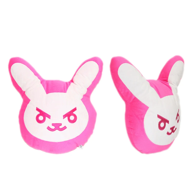 

Наручные часы, розовый кролик Dva, плюшевая подушка, игрушки OW Game Over Watch, мягкая подушка DVA, подушки для косплея, детские игрушки, подарки
