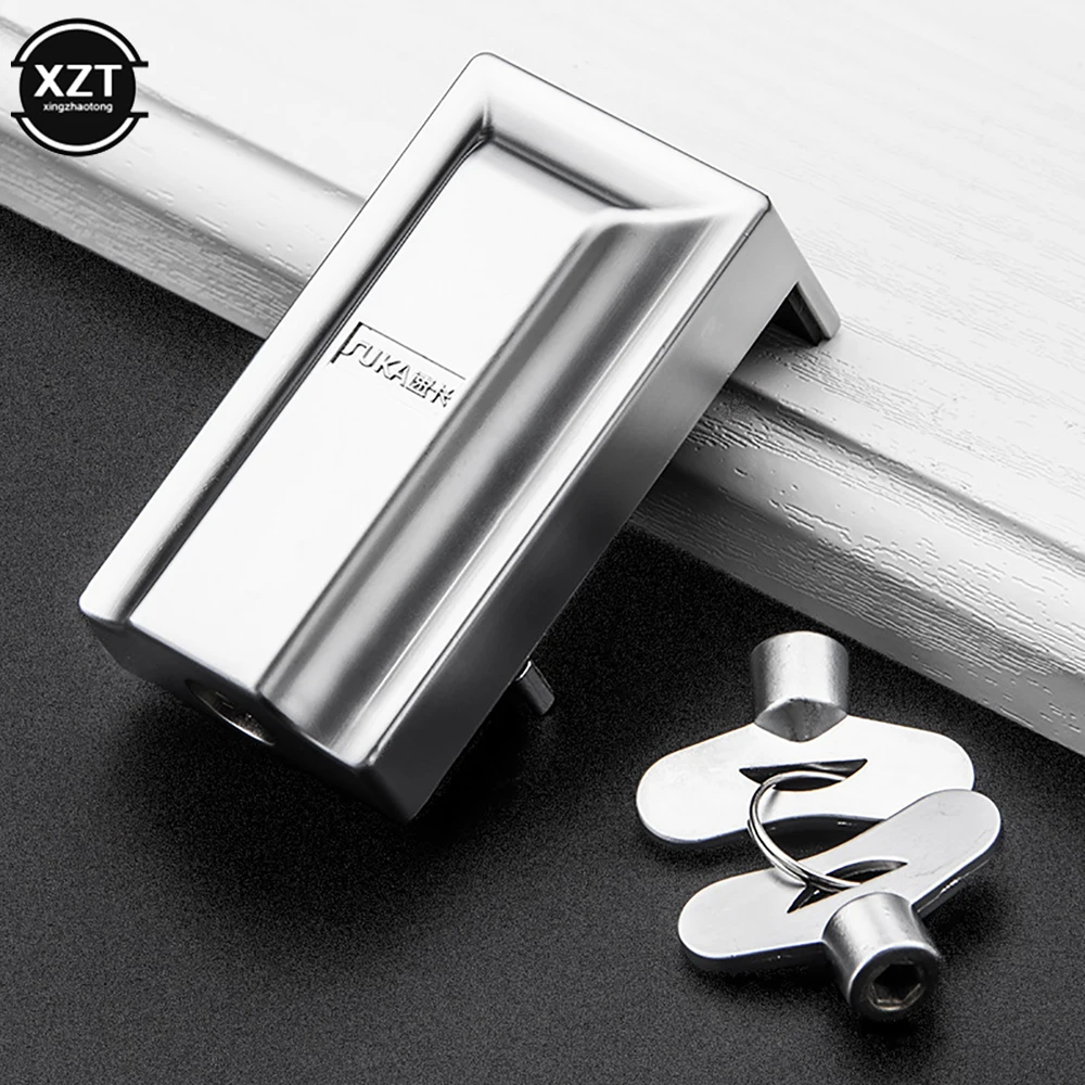 Schiebetür Schloss Sicherheit - Verstellbarer Fensterbegrenzer Aus Aluminium