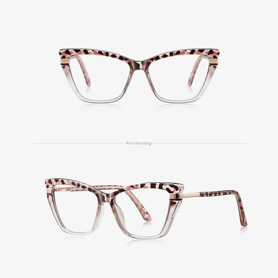 Toketorism Modische Damenbrille, blaues Licht blockierende Brille, trendige Damen-Brille mit schlichtem Rahmen – Detail 10