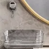 Bathroom Large Suction Cup Rack Shower Gel Hanging Basket in The Bathroom Wall-mounted Storage Rack Cosmetics Storage Box 3