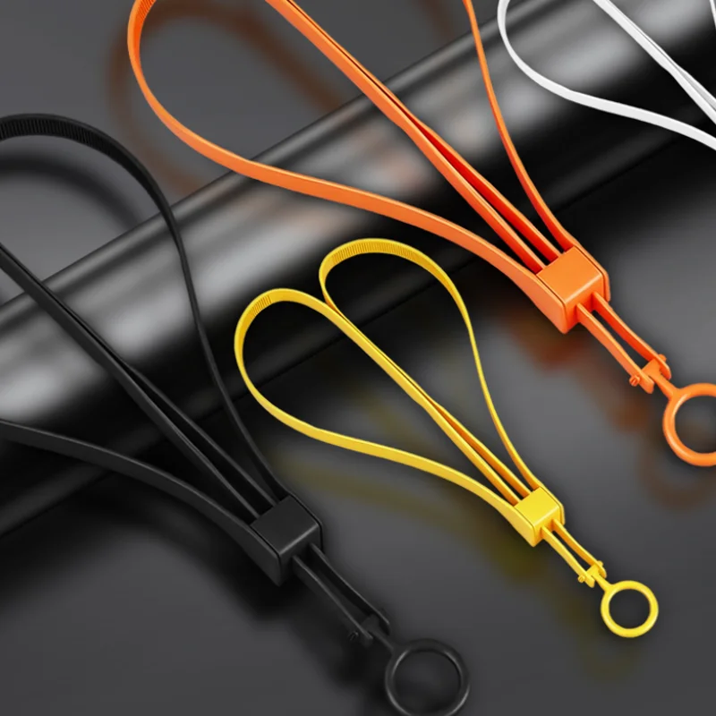 Yellow Tactical Disposable Handcuffs Strap - Military Grade Decorative Cable Ties