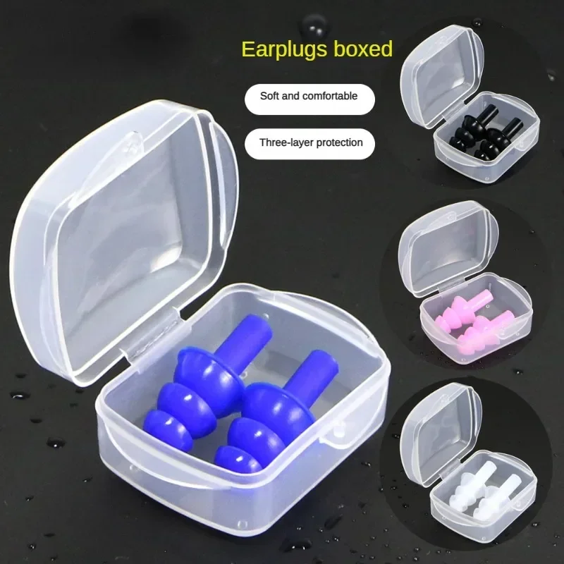 

4/10PCS Soft Silicone Earplugs Waterproof Swimming Ear Plugs Reusable Noise Reduction Sleeping Ear Plugs Hearing Protection