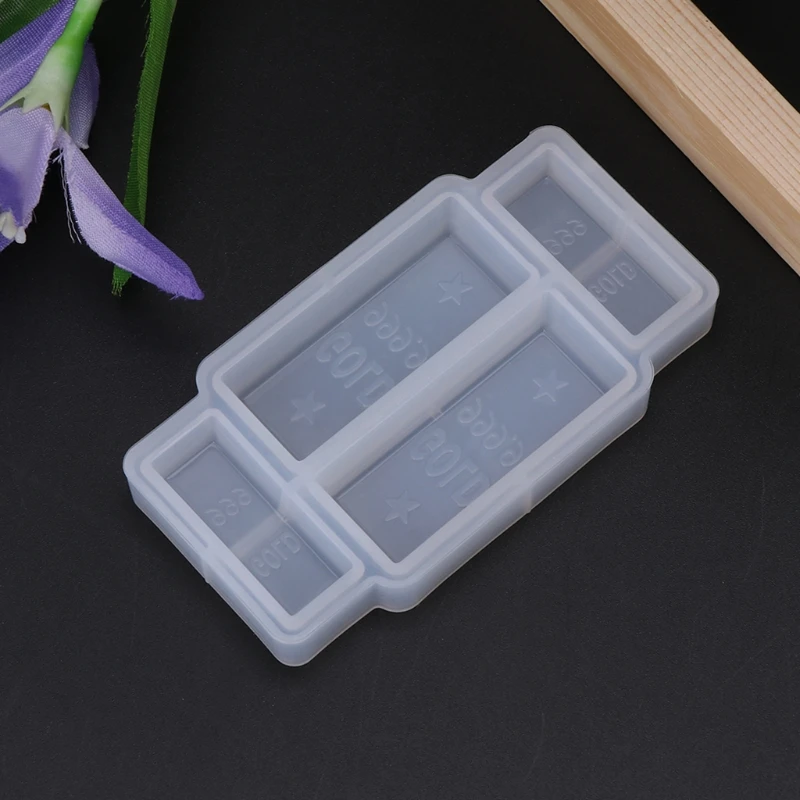 

3D Simulation Gold Bar Kitchen Baking Mold Silicone Cake Decorating Tools