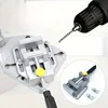 1PC Precision Grip for Industrial Use-Heavy-Duty Aluminum Alloy Bench Vise with Flat Jaw - Quick Release, No Assembly Required 5