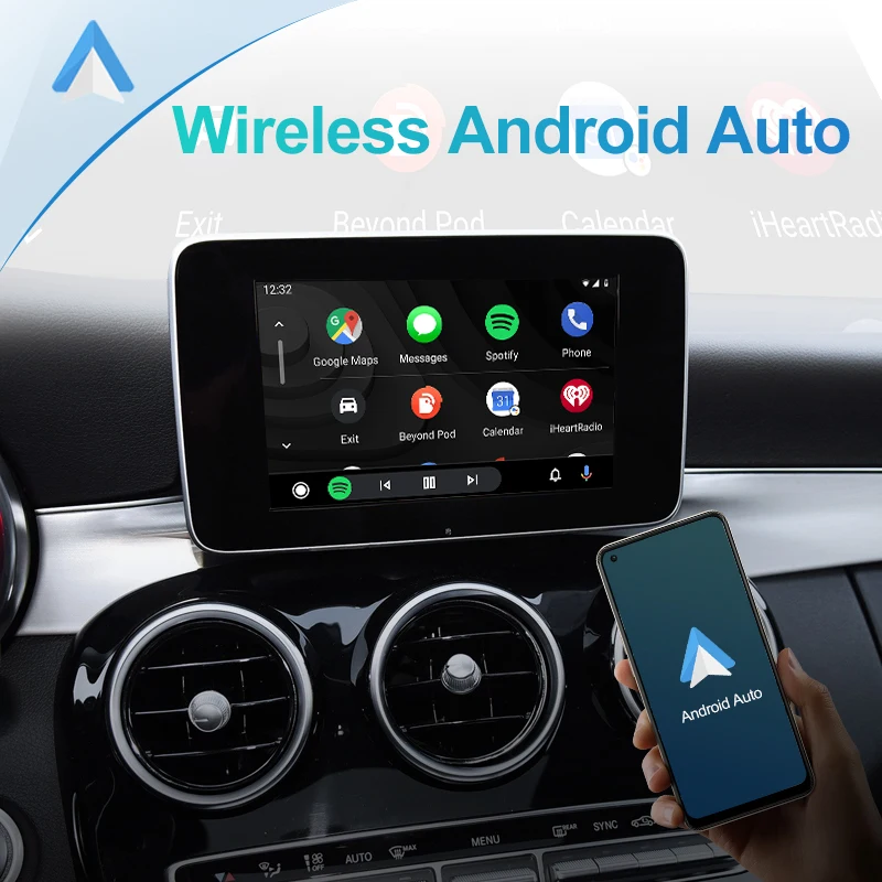 Wireless CarPlay For Mercedes Benz GLK W207 W212 W204 SLS W218 NTG 4.0 NTG4.5 NTG5.0 Car Play Android Auto Mirror Rear Camera