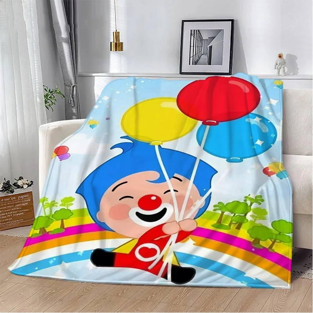 Plim Plim Warm Blanket for Winter Beach Towel Home and Decoration Fluffy Soft Blankets King Size Luxury Bedding Bed Throw Knee & 4