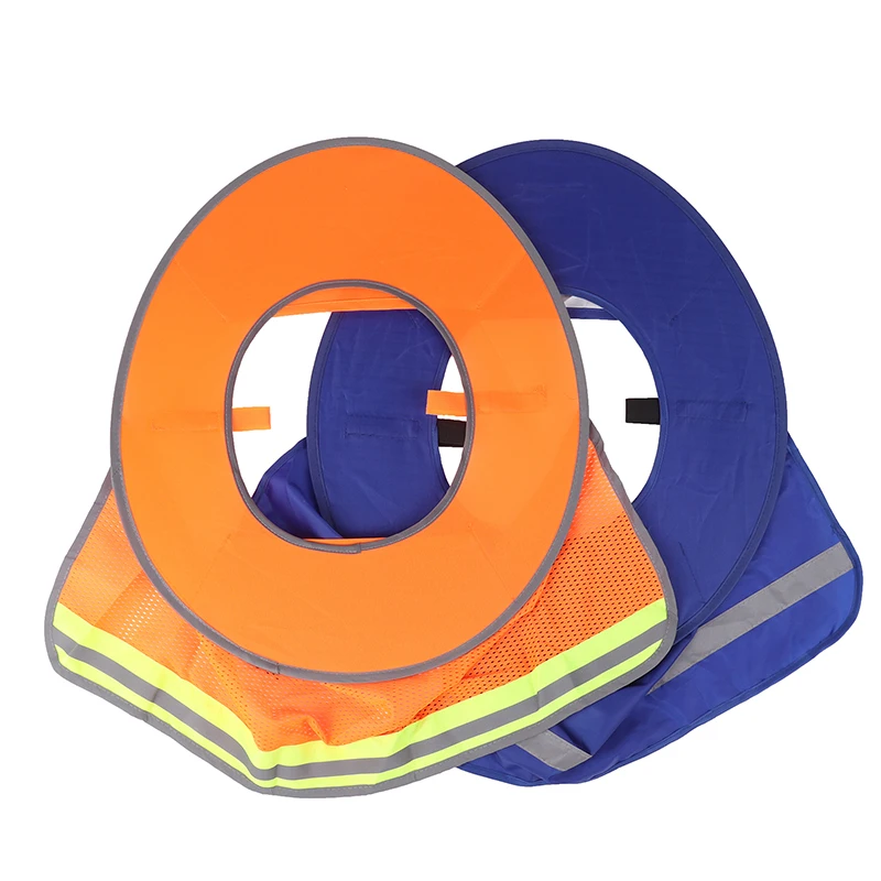 Summer Sun Shade Safety Hard Hat Neck Shield Helmets Reflective Hat Brim Reflective Cap Cover Construction Workers
