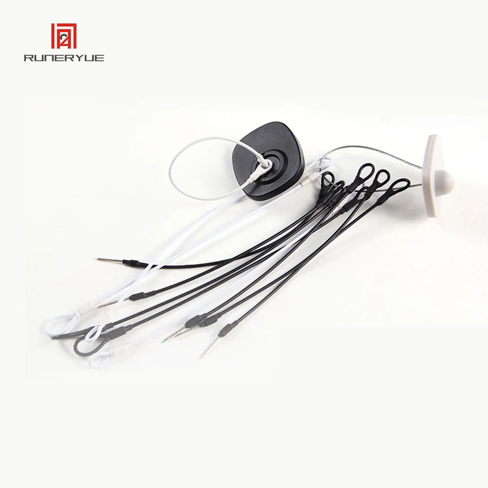 

17CM EAS Tag Lanyard Loop Lanyard Multi-Fiber Steel Wire - Security Tag Lanyard Hang On The Bags/Luggage To Anti-theft 100PCS