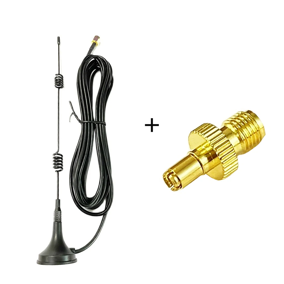 

868MHZ/915MHZ/GSM Antenna Small Sucker 7dbi Aerial 3meters SMA Male + SMA Female Jack switch TS9 Male Plug RF Coax Adapter