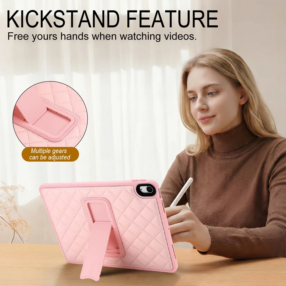 Versatile Multi-Generation iPad Protective Stand Case