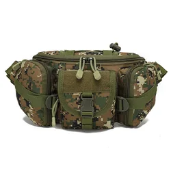 Premium Outdoor Sports Waist Pouch - Versatile Fanny Pack for Camping, Hiking, Traveling, and Running (Jungle Digital)