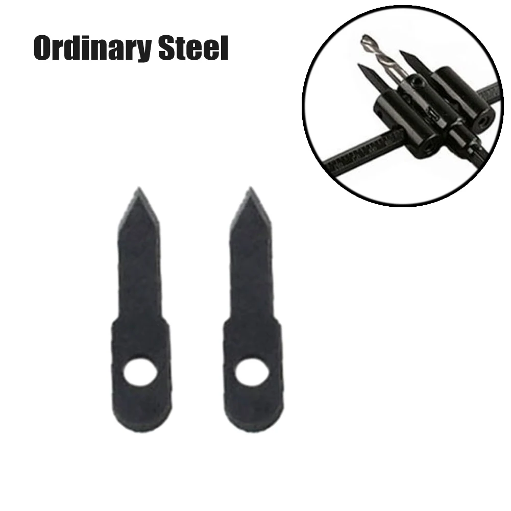 

2pcs Circle Hole Cutting Blades For Softwood Plastic Hardwood Thin Iron 30mm 40mm Adjustable Wood Circle Hole Cutting Drill Bits