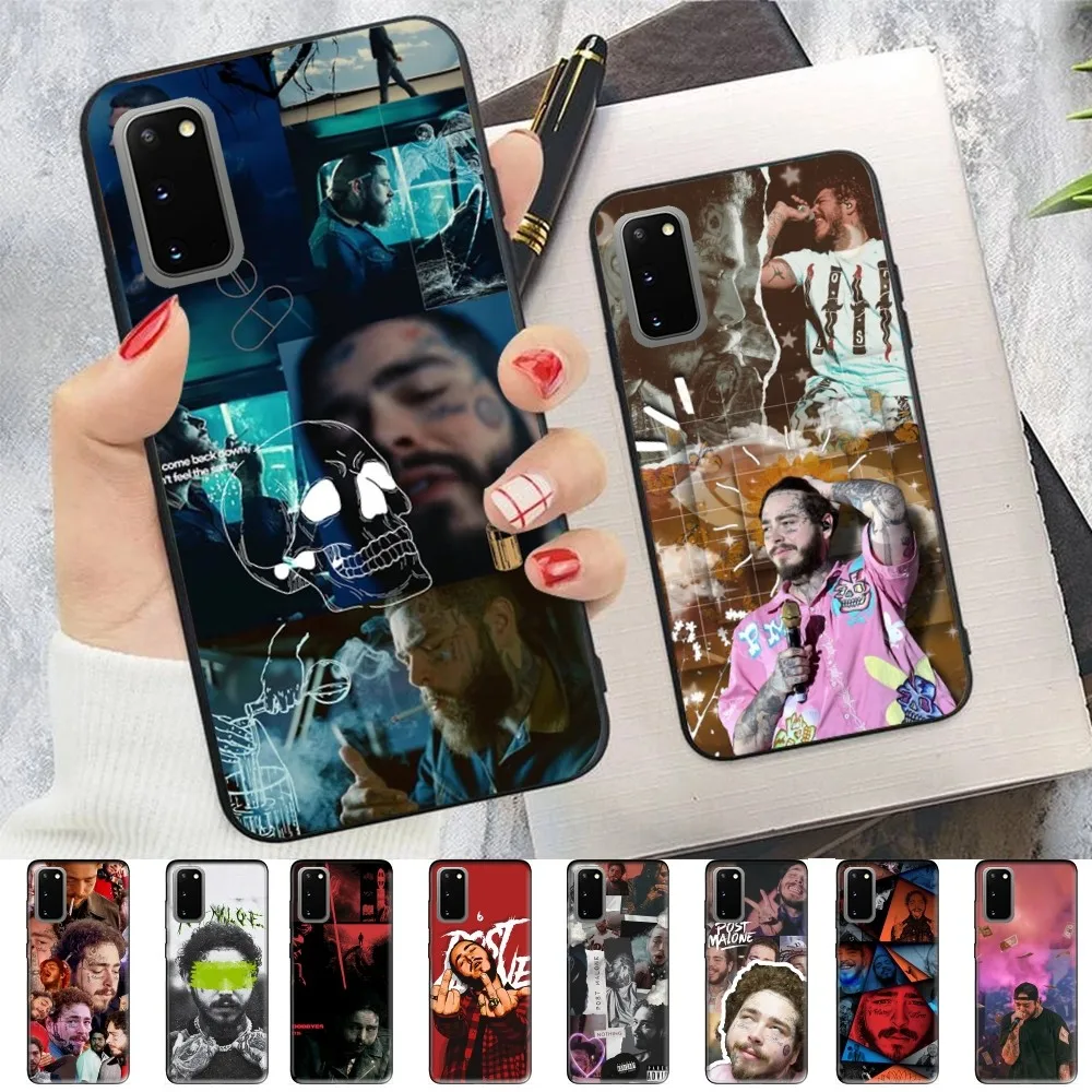 Custodia Per Telefono Singer Post Malone Per Samsung S 9 10 20 21 22 23 30 23Plus Lite Ultra Fe S10Lite Fundas