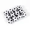 3/6/10pcs Outdoor Sports 4CM White Kids Mini Football Ball Baby Kids Toy Sponge PU Jumping Ball Stress Ball Party Game Boy Toys 6