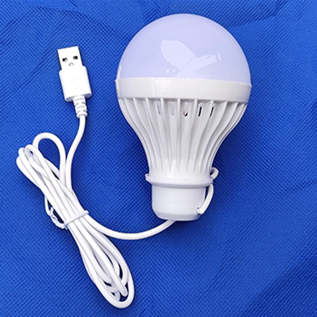 Mini luz LED USB portátil ZK40, 5W, 7W, Bombilla para estudiantes, lectura,  aprendizaje, Camping, iluminación al aire libre, luz de Camping - AliExpress