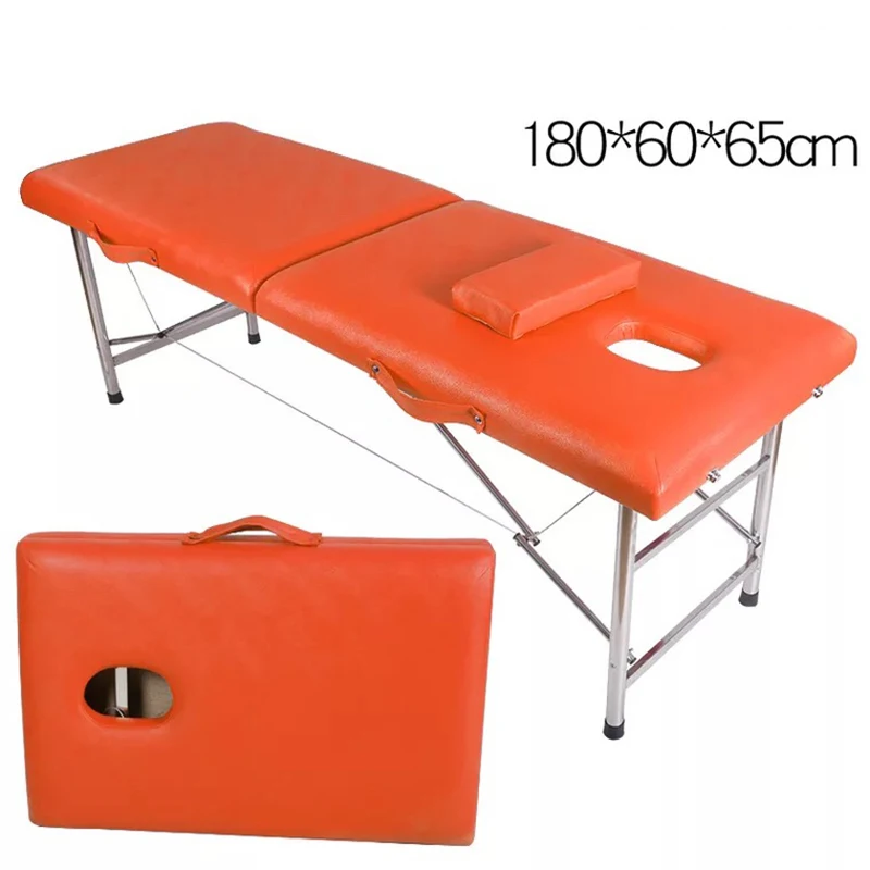 Professional carry on massage beauty bed folding massage tattoo SPA bed beauty salon thickening treatment table massage table