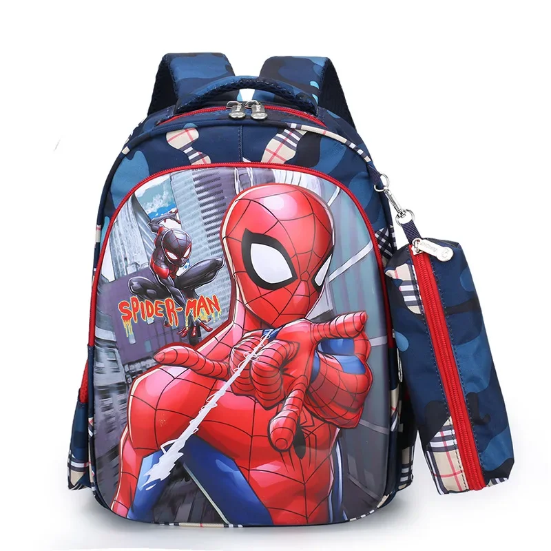 

New Children Schoolbag Kindergarten Boys and Girls Frozen The Powerpuff Girls Spiderman Functional Fashion Backpacks Kids Gifts