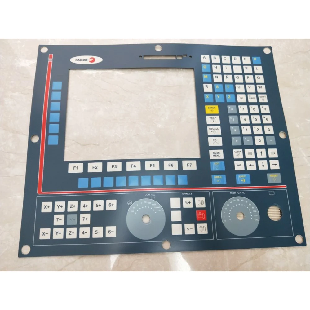 FAGOR 8055M 8055 M 8055I 8055AP Keypad Membrane 1yeah warranty 8025/8035/8070/8050/8055