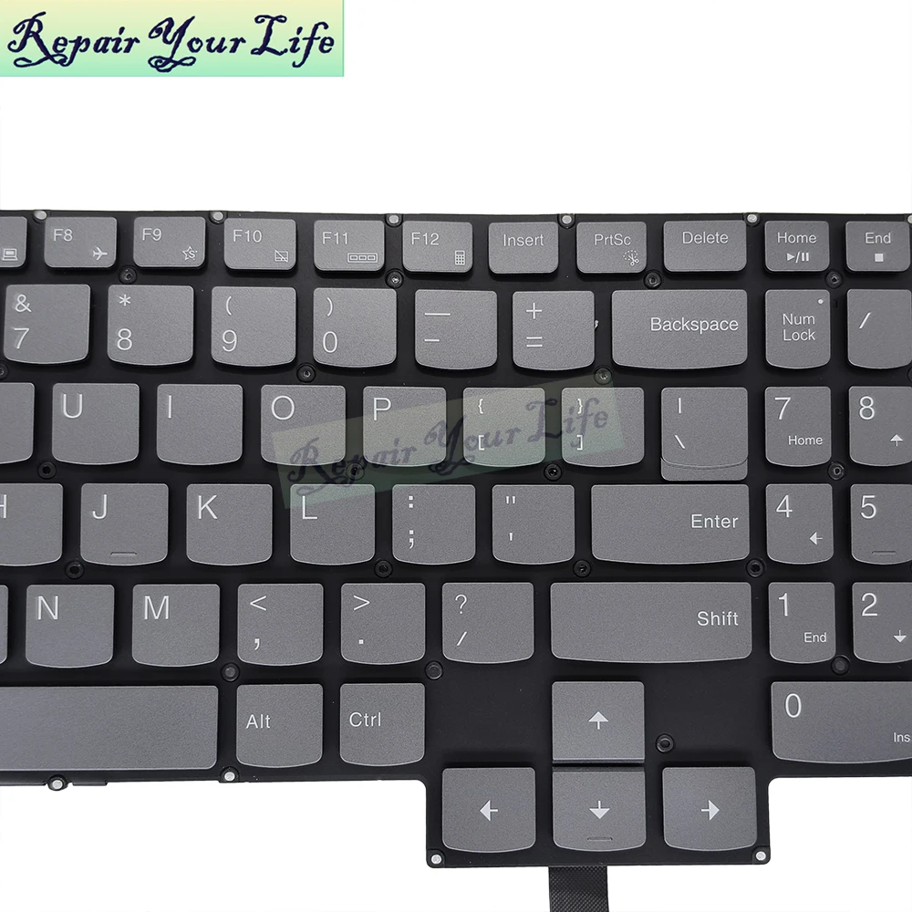 Teclado Retroiluminado para Lenovo Ideapad Gaming 15iah7 82s9 82uj 315arh7 82sb 82uk Pt5syxbg Pt5syxrgbg Sn20h39024 Retroiluminação Rgb - Imagem 3