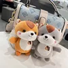Kawaii Mini Squirrel Stuffed Animals Pendant Decorations Keychain Key Ring Backpack Squirrel Christmas Bitrhday Gift for Kids 2